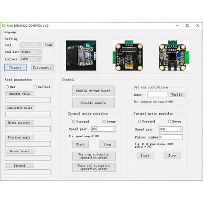 Makerbase MKS SERVO 42C PCBA NEMA17